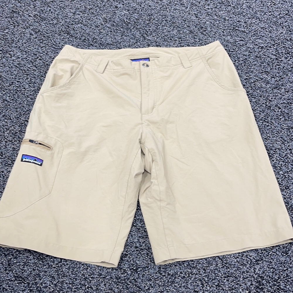 Patagonia Khaki/Tan Athletic Shorts